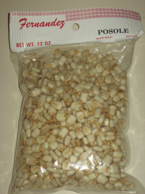 Dried Posole (hominy) 