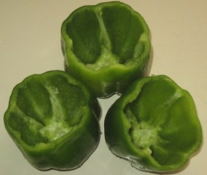 Prepared Green Peppers