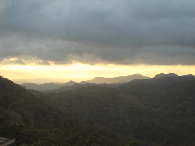 Sunset at Finca Esperanza Verde