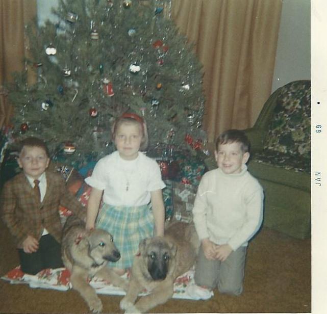 Christmas 1968 Duane Sherri Jeff