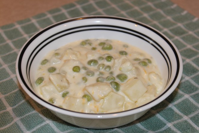 New Potatoes and Peas