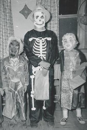 Halloween on the Farm about 1959