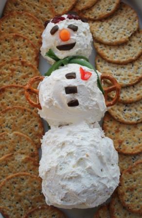 Snowman Cheese